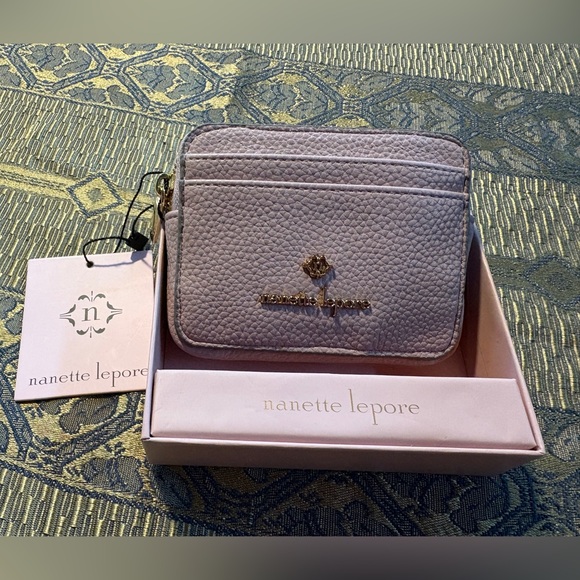 Nanette Lepore Handbags - Nanette Lepore Blush Textured Wallet